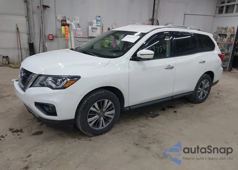 2019 Nissan Pathfinder Sl из США, поврежденный, VIN 5N1DR2MM7KC625928